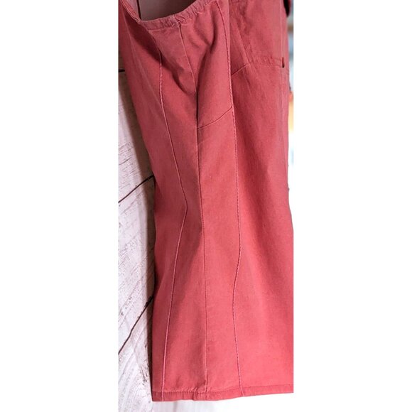 Columbia Women Shirt Top Pink Button Up Sleeveless Fading Desing Stretch Size XL - Picture 7 of 14